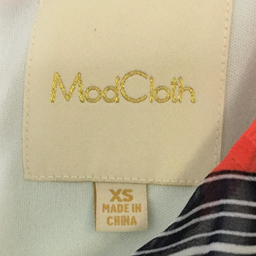 Modcloth Made for Each Color Striped Retro Summer Dress - Picture 4 of 9
